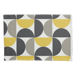 Mid-Century Modern Turmeric Gunmetal Kussensloop