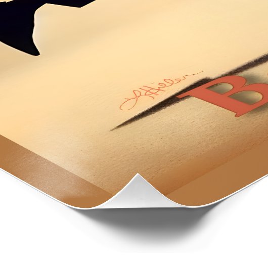 Mid Century Modern Valentijn Dancing Paar Perfect Poster (Hoek)