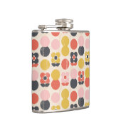 Mid-century modern ventilatorpatroon heupfles (Rechts)