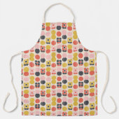 Mid-century modern ventilatorpatroon schort (Voorkant)