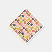 Mid-century modern ventilatorpatroon servet (Hoek)