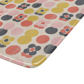 Mid-century modern ventilatorpatroon snijplank (Hoek)