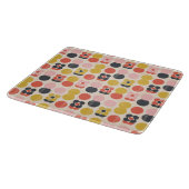 Mid-century modern ventilatorpatroon snijplank (Hoek)