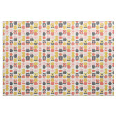 Mid-century modern ventilatorpatroon stof (Fat Quarter)