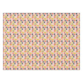 Mid-century modern ventilatorpatroon tafelkleed (Voorkant (Horizontaal))