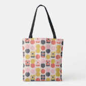 Mid-century modern ventilatorpatroon tote bag (Achterkant)