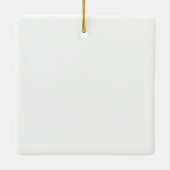 Mid Century Modern Vintage Lady Ornament (Achterkant)