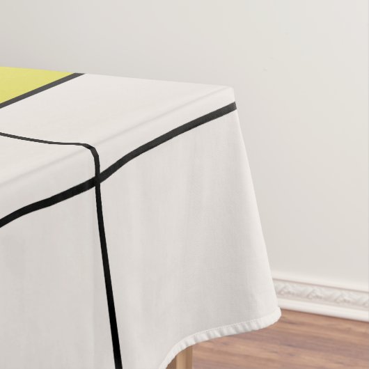 Mid Century Modern Warped Tegels Tafelkleed (Voorbeeld)