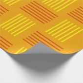 Mid-Century Modern Weave Cadeaupapier (Hoek)