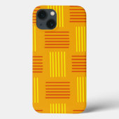 Mid-Century Modern Weave Case-Mate iPhone Case (Achterkant)