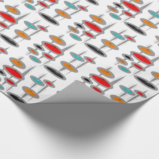 Mid-Century Modern Wrapping Paper #60 Cadeaupapier (Hoek)