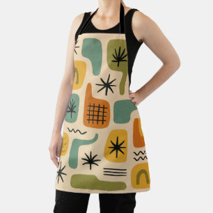 Mid Century Modern Zomer Starburst Magisch Patroon Schort