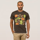 Mid Century Moderne Abstract T-shirt (Voorkant volledig)