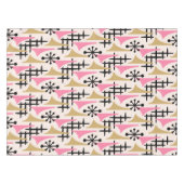 Mid Century Moderne Abstract Tafelkleed (Voorkant (Horizontaal))