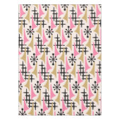 Mid Century Moderne Abstract Tafelkleed (Voorkant)