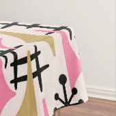 Mid Century Moderne Abstract Tafelkleed (Voorbeeld)