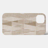 Mid Century Moderne Abstracte Neutrale Druk Case-Mate iPhone Case (Achterkant (horizontaal))