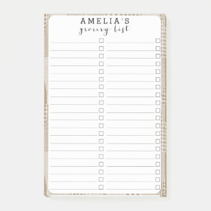 Mid Century Moderne Abstracte Neutrale Druk Post-it® Notes