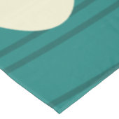 Mid Century Moderne Abstracte vinylkleurig Tafelkleed (Gekanteld)