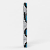 Mid Century Moderne Archery richt patroon Case-Mate iPhone Case (Achterkant/rechts)