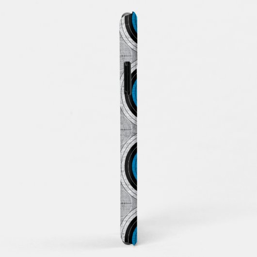 Mid Century Moderne Archery richt patroon Case-Mate iPhone Case (Achterkant/rechts)