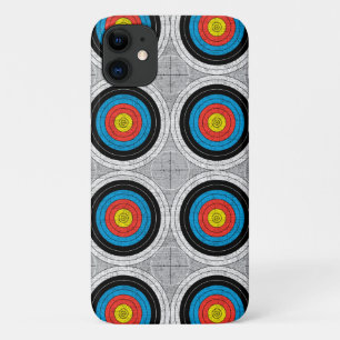 Mid Century Moderne Archery richt patroon Case-Mate iPhone Case