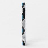 Mid Century Moderne Archery richt patroon Case-Mate iPhone Case (Achterkant/links)