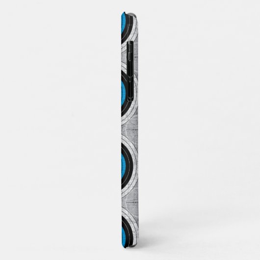 Mid Century Moderne Archery richt patroon Case-Mate iPhone Case (Achterkant/links)