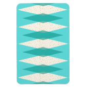 Mid Century Moderne Argyle Flexible Magnet Magneet (Verticaal)