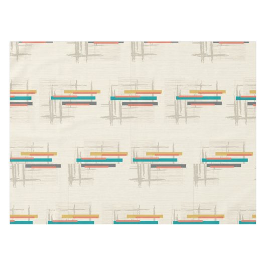 Mid Century Moderne Bar Tafelkleed (Voorkant (Horizontaal))