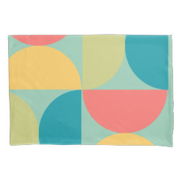 Mid Century Moderne Bitterzoete mosterd en olijf Kussensloop