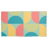 Mid Century Moderne Bitterzoete mosterd en olijf Kussensloop (Voorkant)