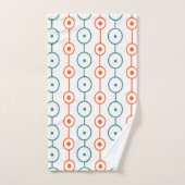 Mid-Century Moderne Circle Strings Bad Handdoek (Handdoek)