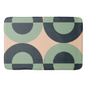 Mid-Century Moderne citroenkruid Badmat (Voorkant)
