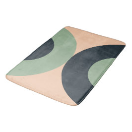 Mid-Century Moderne citroenkruid Badmat