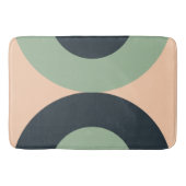 Mid-Century Moderne citroenkruid Badmat (Voorkant)