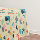 Mid Century Moderne Cocktails Tafelkleed (Voorbeeld)