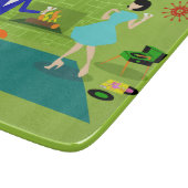 Mid Century Moderne Couple Cutting Board Snijplank (Hoek)