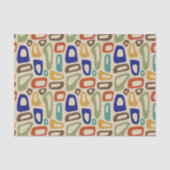 Mid Century Moderne Decoupage Tissuepapier (Voorkant)