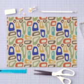 Mid Century Moderne Decoupage Tissuepapier (Craft)