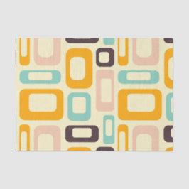 Mid Century Moderne Decoupage Tissuepapier