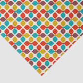 Mid Century Moderne Decoupage Tissuepapier (Detail)