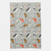 Mid Century Moderne Design Kitchen Towel Theedoek (Verticaal)