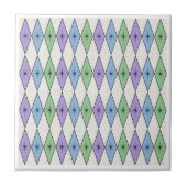 Mid Century moderne diamanten 3 Tegeltje (Voorkant)
