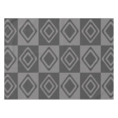 Mid Century moderne diamanten grijs Tafelkleed (Voorkant (Horizontaal))