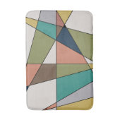 Mid Century Moderne Driehoek Abstract Badmat (Voorkant Verticaal)