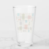 Mid Century Moderne Geometric 3 Glas (Achterkant)