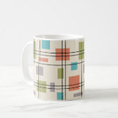 Mid Century Moderne Geometric 3 Koffiemok (Voorkant links)