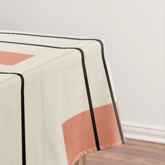 Mid Century Moderne Geometric 3 Tafelkleed (Voorbeeld)