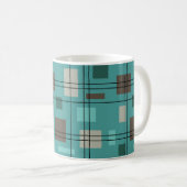 Mid Century Moderne Geometric 8 Koffiemok (Voorkant rechts)